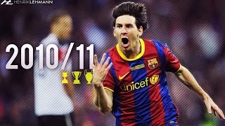 Lionel Messi ● 201011 ● Goals Skills amp Assists [upl. by Enelyahs47]