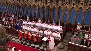 The Royal Wedding Ceremony  Westminster Abbey Choir  This is the day by John Rutter [upl. by Muhammad760]