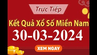 XSMN thứ 7 Kết Quả Xổ Số Miền Nam Xổ Số Minh Ngọc Xổ Số Miền Nam Ngày 30032024 [upl. by Akiras605]