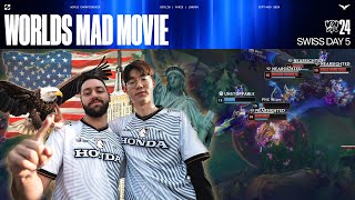 LCS in On the Rise  Swiss Stage Day 5  Worlds 2024 Mad Movie [upl. by Artamas]