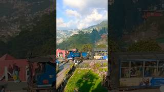 Steam joyride serviceb batasiya loop  Darjeeling railfanning dhr hillqueen [upl. by Ahsyekal]