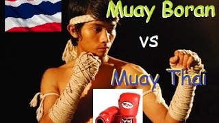 Muay Boran vs Muay Thai  Ann Tailandesa [upl. by Elisabeth]