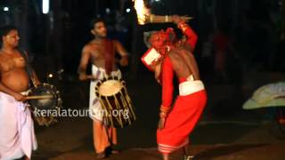 Bhootham Theyyam Vallikkunnam Illam [upl. by Frieder376]