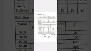 Arithmetic Mean in Continuous Series in 5 minutes easy statistics mean [upl. by Magena]