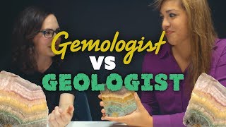 Gemologist vs Geologist Examining Fluorite [upl. by Broeder]