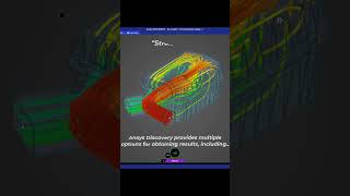 Simulation Analysis of Automotive Intake System with a Filter automobile automotive design cfd [upl. by Ayom939]