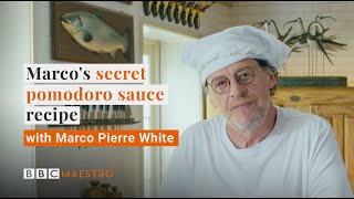 Pomodoro sauce  Marco Pierre Whites secret recipe [upl. by Aitat447]