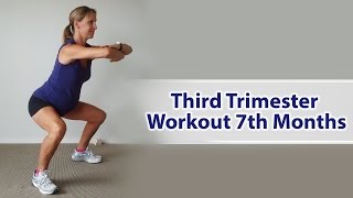 Third Trimester Workout 7th Months [upl. by Philbo]