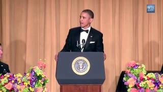 Obamas OneLiners At 2013 Correspondents Dinner Hi Quality Video [upl. by Joshua25]