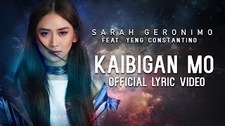 Sarah Geronimo featuring Yeng Constantino — Kaibigan Mo Official Lyric Video [upl. by Pierette601]