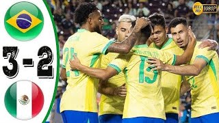 Brazil vs Mexico 32 friendly match highlights [upl. by Tallou]