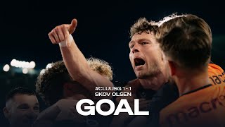 CLUB BRUGGE  UNION  21 SKOV OLSEN  20232024 [upl. by Yuille110]