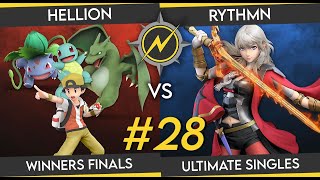 Thunderstrike 28  Winners Finals  Hellion Pokémon Trainer vs Rythmn Byleth [upl. by Ibmab]