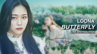 how would LOONA sing  BUTTERFLY by WJSN [upl. by Nerrual819]