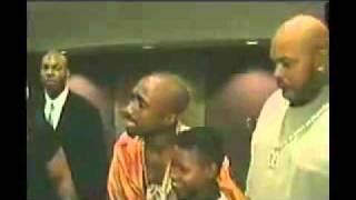 Last Day footage of Tupac Shakur backstage at Mike Tyson fight 96 [upl. by Michel164]