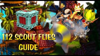 Jak amp Daxter The Precursor Legacy Collectibles  All 112 Scout Flies Locations Guide [upl. by Kallick283]