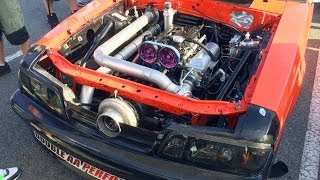 4G63 Mitsubishi Powered Mustang  WTF [upl. by Yragerg]