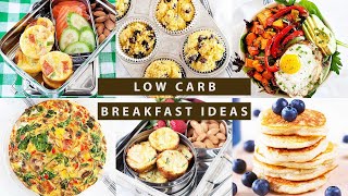 Low Carb Breakfast Ideas  Full of Flavor Not Carbs [upl. by Eyllib]