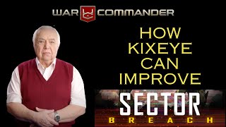 War Commander  How Kixeye Can Improve Sector Breach [upl. by Alper]