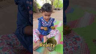 అమ్మ Expectations vs Reality about kids 😎 cutelohi cutegirl trendingshorts lohitha shorts [upl. by Ylrbmik426]