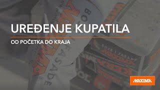 Hidroizolacija kupatila i lepljenje pločica u kapatilu [upl. by Rumery]