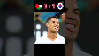 Palestine vs South Korea  21 imaginary World Cup 2030 shotrs football youtube ronaldomessi [upl. by Inan774]