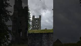 Ominous clouds over Helmsley Castle [upl. by Skantze]