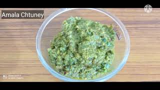 Amala Chutney Gooseberry Dip [upl. by Ellenwad]