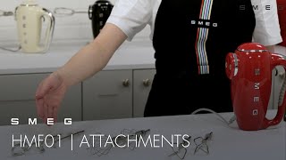 How to Use Different Attachments  Smeg HMF01 [upl. by Merry]