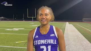 Stonehill Field Hockey Interviews vs Merrimack October 11 2024 [upl. by Corine34]