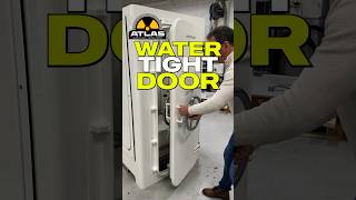 Watertight door for Tsunami [upl. by Airotkiv]