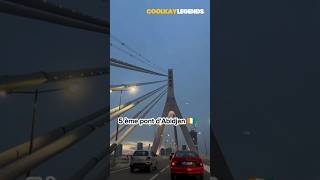 🇨🇮5 ème pont dAbidjan Côte dIvoire la Tour F Ivory Coast Abidjan city tour vlog Abidjan [upl. by Iah]