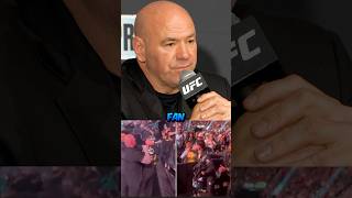 🇬🇪😤 DANA WHITE REACTS TO FAN ALTERCATION WITH MERAB DVALISHVILI AT UFC 310 [upl. by Elreath568]