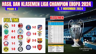 HASIL BOLA TADI MALAM  LIGA CHAMPION  RED STAR vs BARECELONA  PSG vs ATLETICO MADRID  UCL 2024 [upl. by Riatsila]