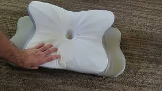 Review of DONAMA Cervical Pillow for Neck Pain Relief [upl. by Annatnom240]