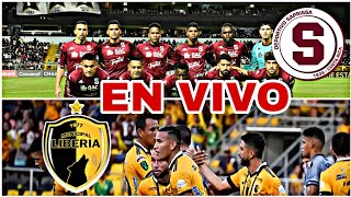 SAPRISSA 2 VS 2 LIBERÍA EN VIVO EN VIVO HOY PARTIDO DE LA LIGA DE COSTA RICA [upl. by Attiuqehs]