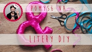 Jak zobić przestrzenne litery 3D  dekoracje ślubne DIY [upl. by Aer610]