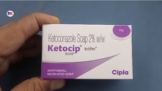 Ketocip Soap  Ketoconazole Soap  Ketocip Soap Uses Benefits Dosage Review in Hindi [upl. by Constancy]