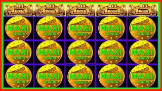 ★★JACKPOT HANDPAY★★500 BETS★★ALL ABOARD HIGH LIMIT SLOT MACHINE BUENO DINERO MUSEUM SLOTS KONAMI [upl. by Ytsirt57]