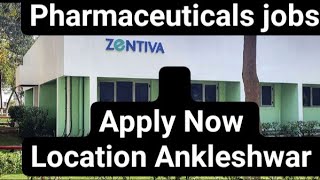 Apply Here For Zentiva Ankleshwar RPG Life Sciences Limited Ankleshwar jobs [upl. by Enyaz666]