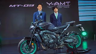 2025 NEW YAMAHA MT09 YAMT INTRODUCED WITH SEMIAUTOMATIC SYSTEM [upl. by Vey251]