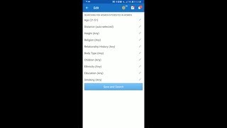 How to Adjust Your Search Settings on Zoosk Android [upl. by Aisyat]