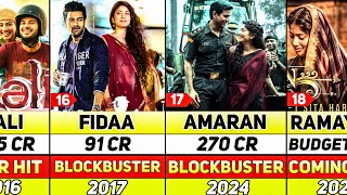 Indian Actress SAI PALLAVI All Hit And Flop Movies List  The Raja Saab Amaran Maari 2 [upl. by Rahcir]