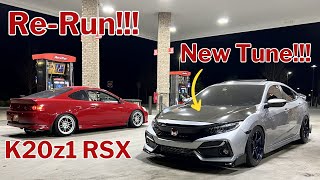 FBO 10th gen Si gets NEW TUNE DC5 vs FC1 [upl. by Busey357]