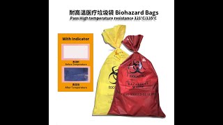 Biohazard Autoclavable Bags [upl. by Diamond]