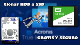 Clonado de Disco Duro HDD a Unidad de Estado Solido SSD Western Digital  Mi Experiencia [upl. by Doherty58]