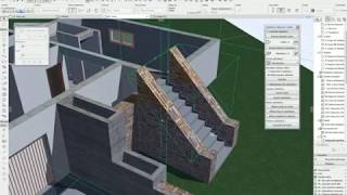 Archicad  Projet pro 2019  Etape 08 [upl. by Franck]