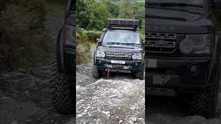 Landrover Discovery 4 takes on Parkamoor 💪 landrover landrover lr4 offroad [upl. by Lednyc]