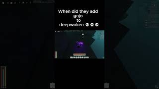 when did they add Gojo to deepwoken jjk [upl. by Hedy790]