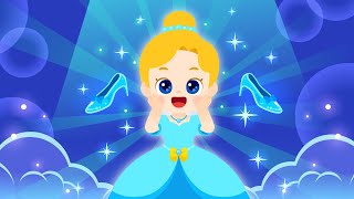 Cinderella 👠💎👸🏻  Nursery Rhymes  Princess Song  Kids Songs  Lotty Friends [upl. by Mckay]